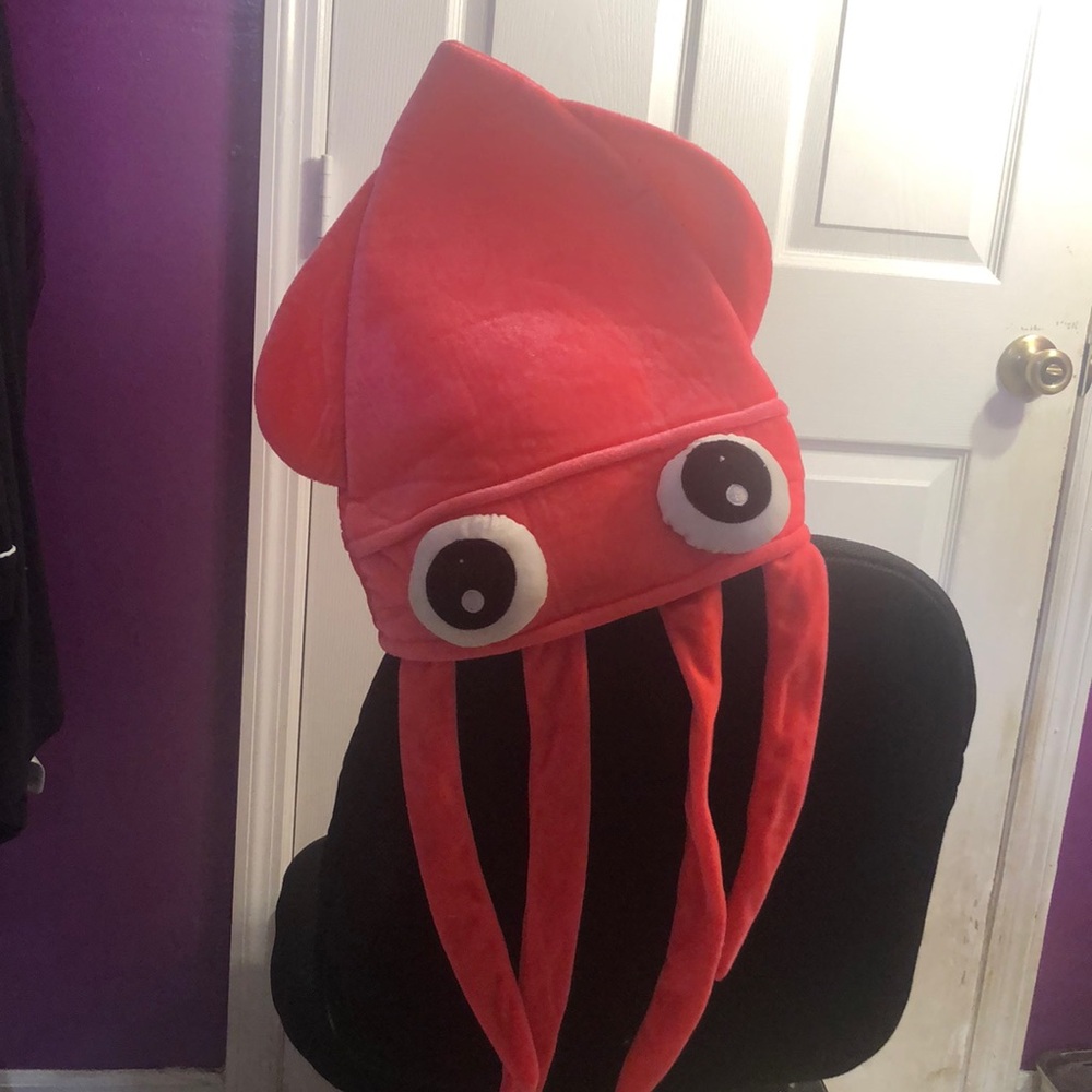 Silly squid hat
